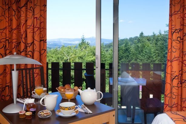 hôtel clair matin - chambre supérieure terrasse